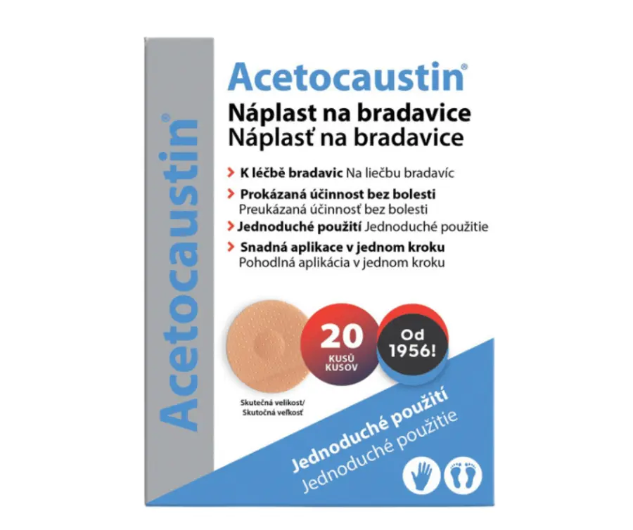 14363-acetocaustin naplast na bradavice 20ks 14363-acetocaustin naplast na bradavice 20ks
